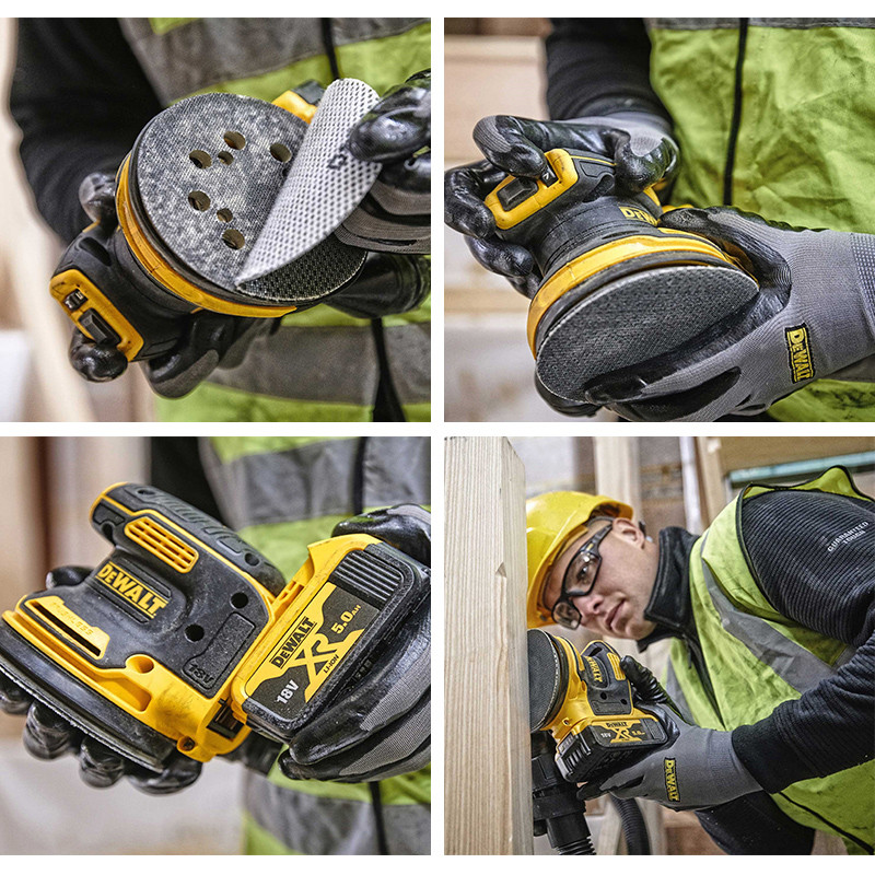 20V 無碳刷5"偏心輪砂紙機(空機) DCW210B
