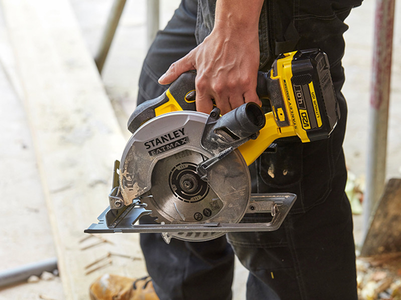 美國 史丹利 STANLEY 20V 165mm圓鋸機(空機) SCC500