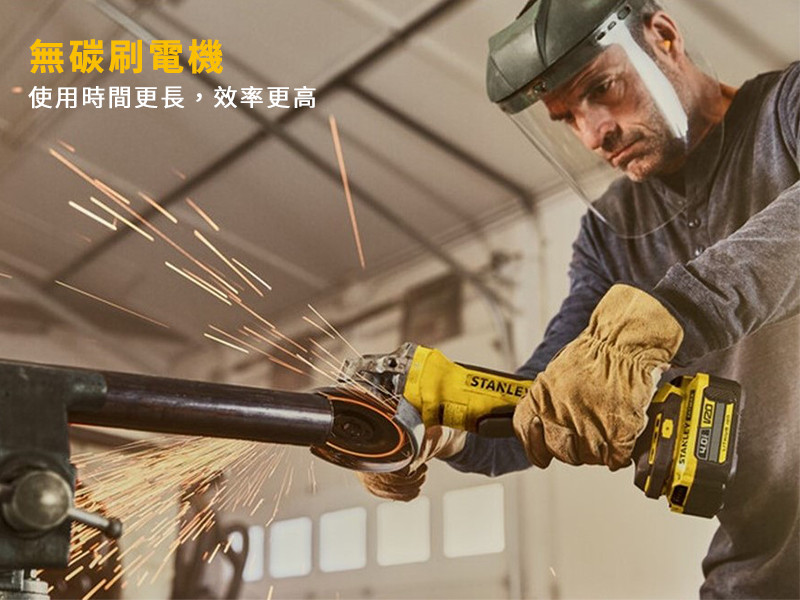 20V 無碳刷5"砂輪機(空機.紙盒版) SBG700