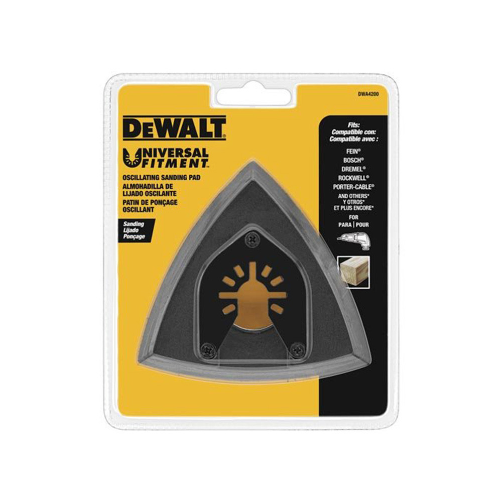 美國 DEWALT 得偉 磨切機配件-砂紙墊(魔鬼氈) DWA4200