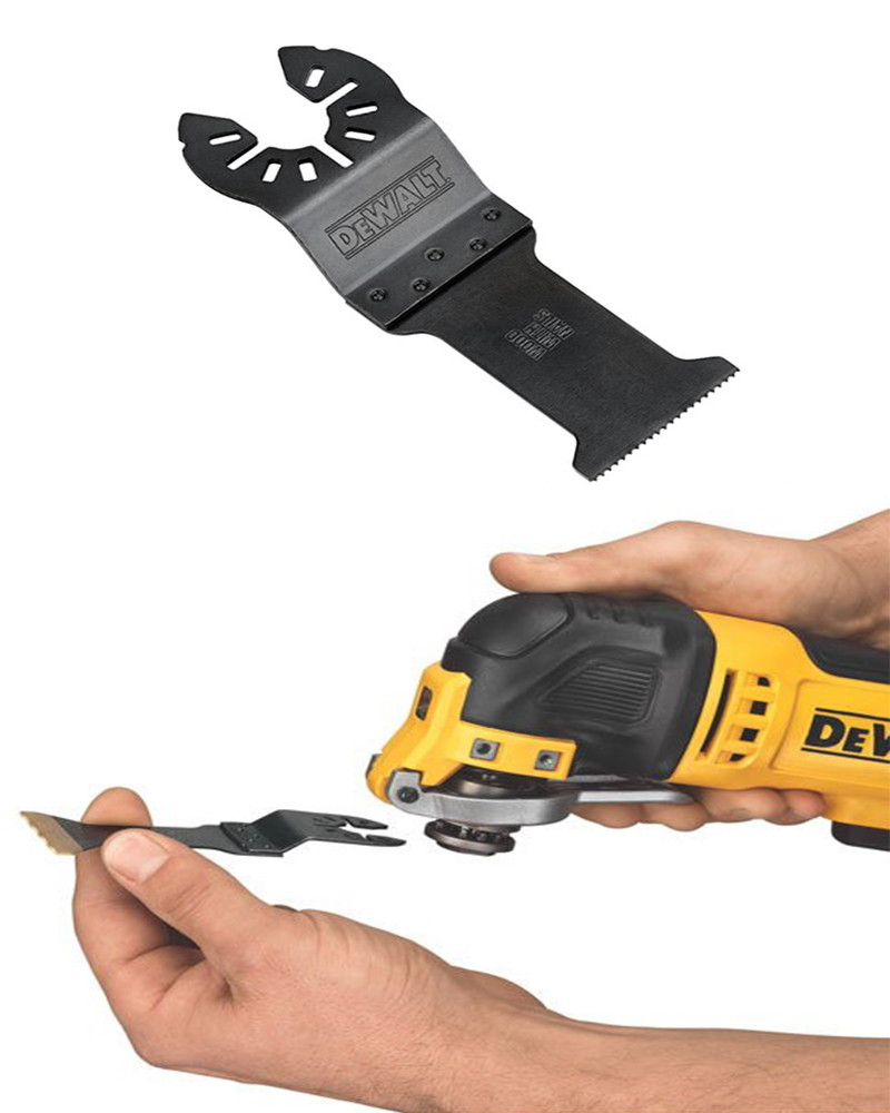 美國 DEWALT 得偉 磨切機配件 BIM 帶釘木材及木材、石膏板及PVC切割用刀片 DWA4203