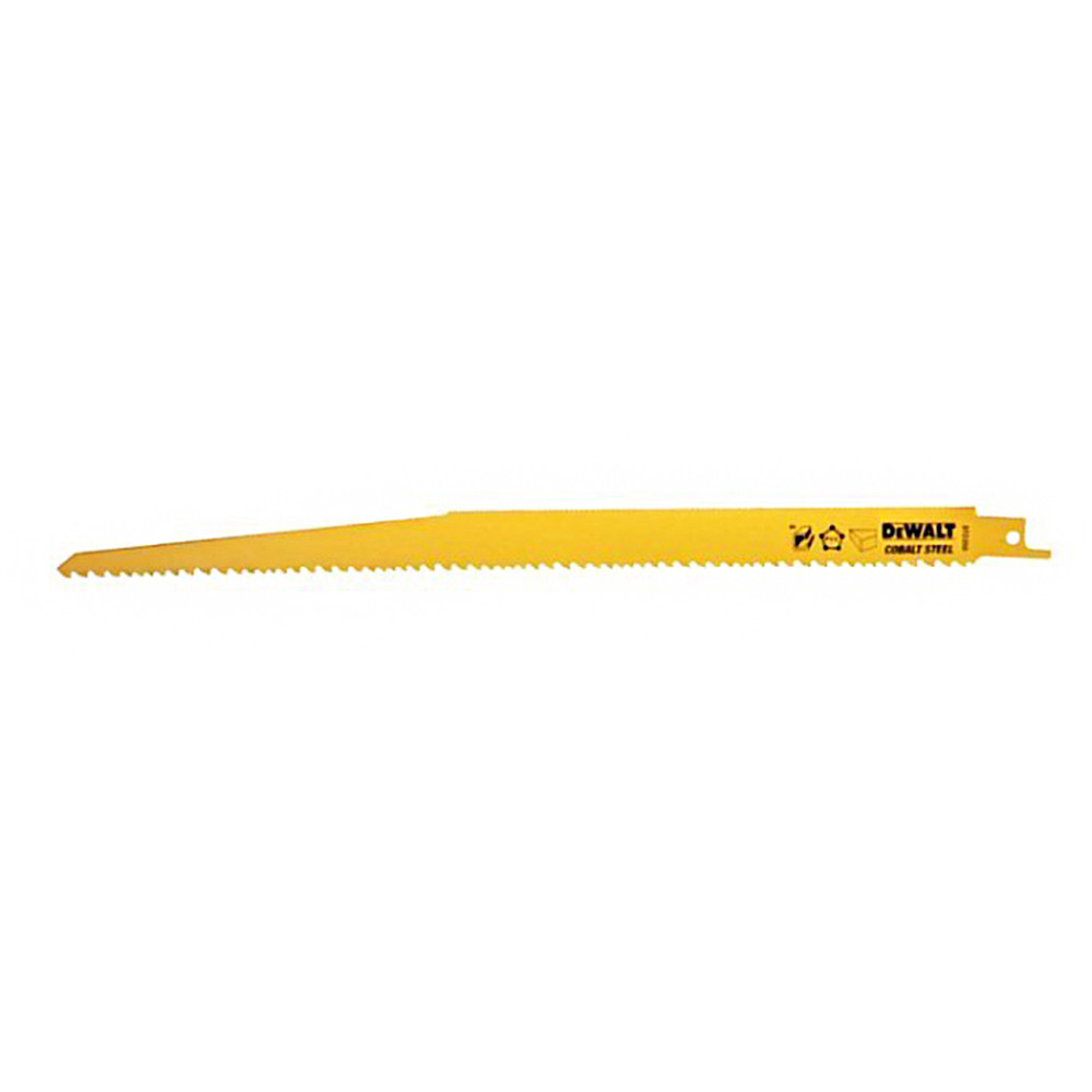 美國 得偉 DEWALT 雙金屬木工用 木材帶釘及PVC快速切割軍刀鋸片 305mm DT2350-QZ (5入)