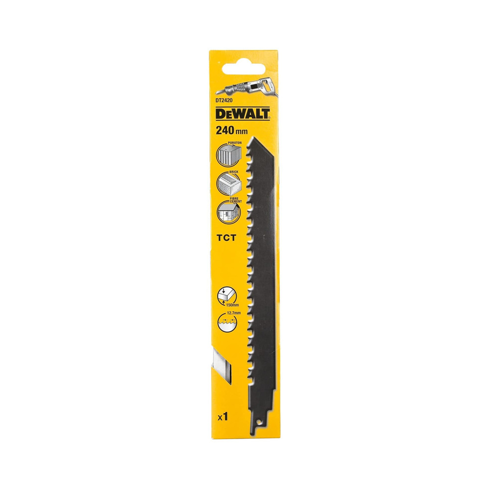 美國 得偉 DEWALT 9x2T軍刀鋸片(鎢鋼.混凝土.紅磚) DT2420-QZ (1入)