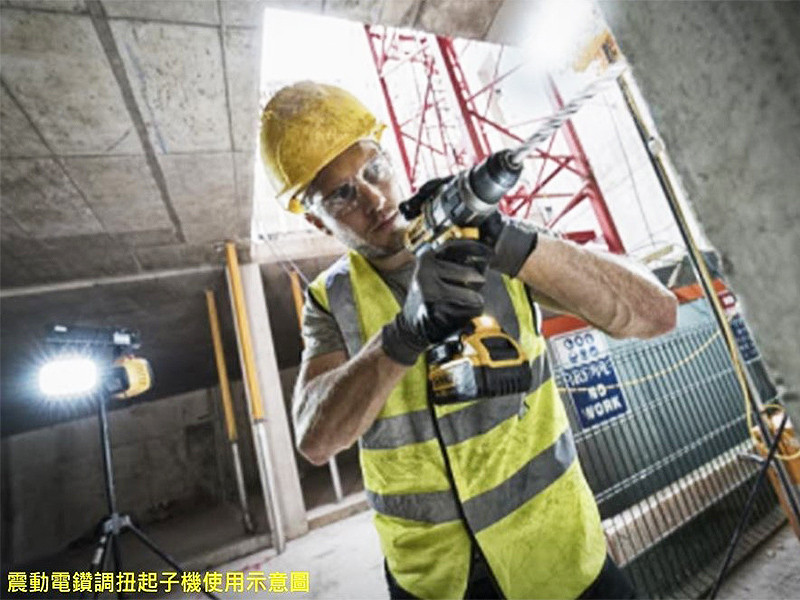 美國 20V 無碳刷強力震動電鑽調紐起子機(空機) DCD999N