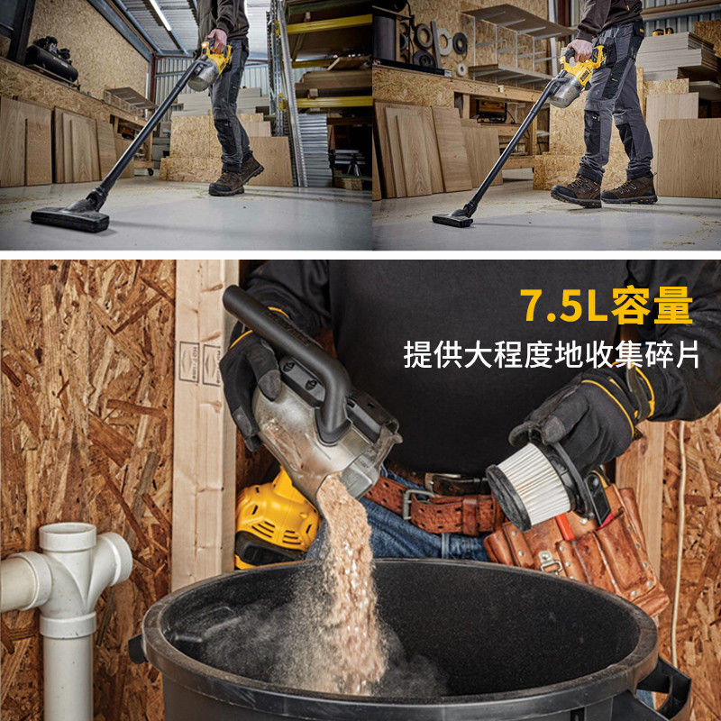 20V 超鋰電手提式吸塵器(空機) DCV501LN