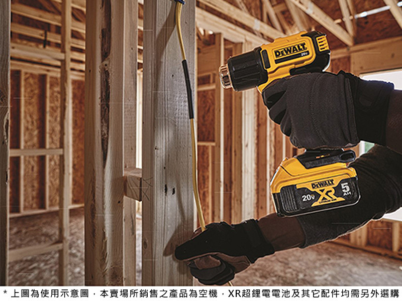 20V 二段調溫熱風槍(空機) DCE530N
