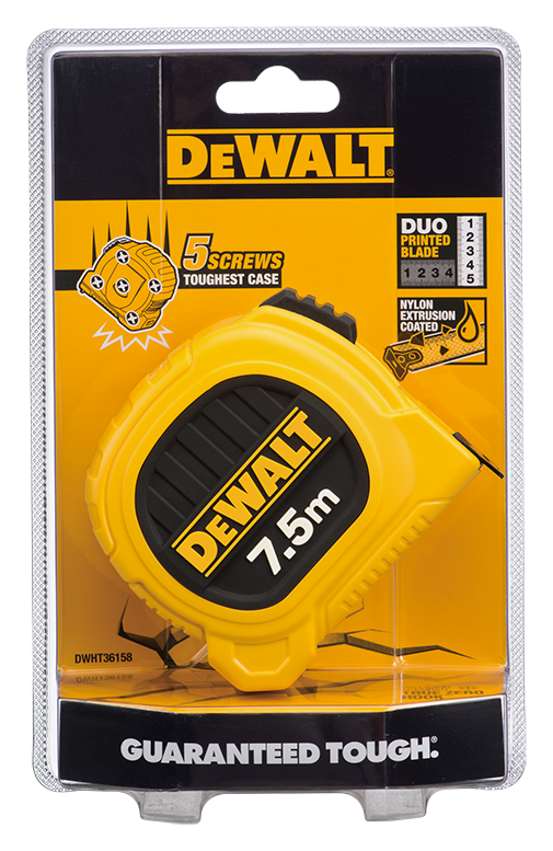 7.5M*25mm 專業捲尺 DWHT36158