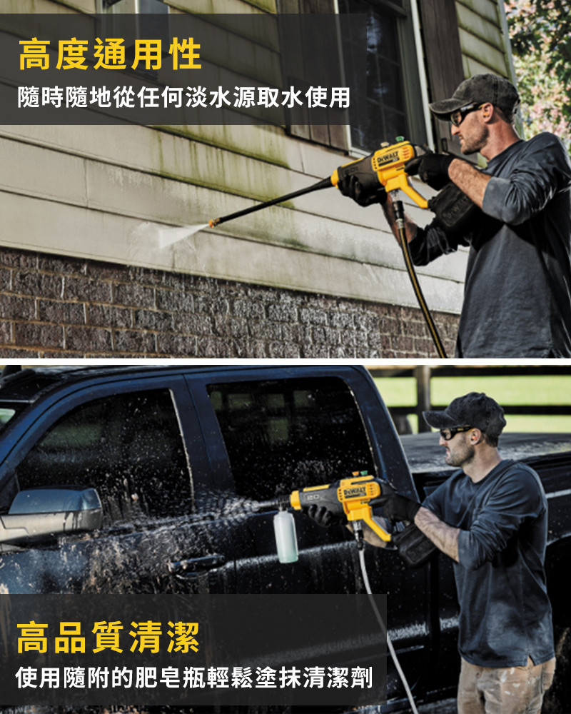 20V 高壓清洗槍(空機) DCPW550B
