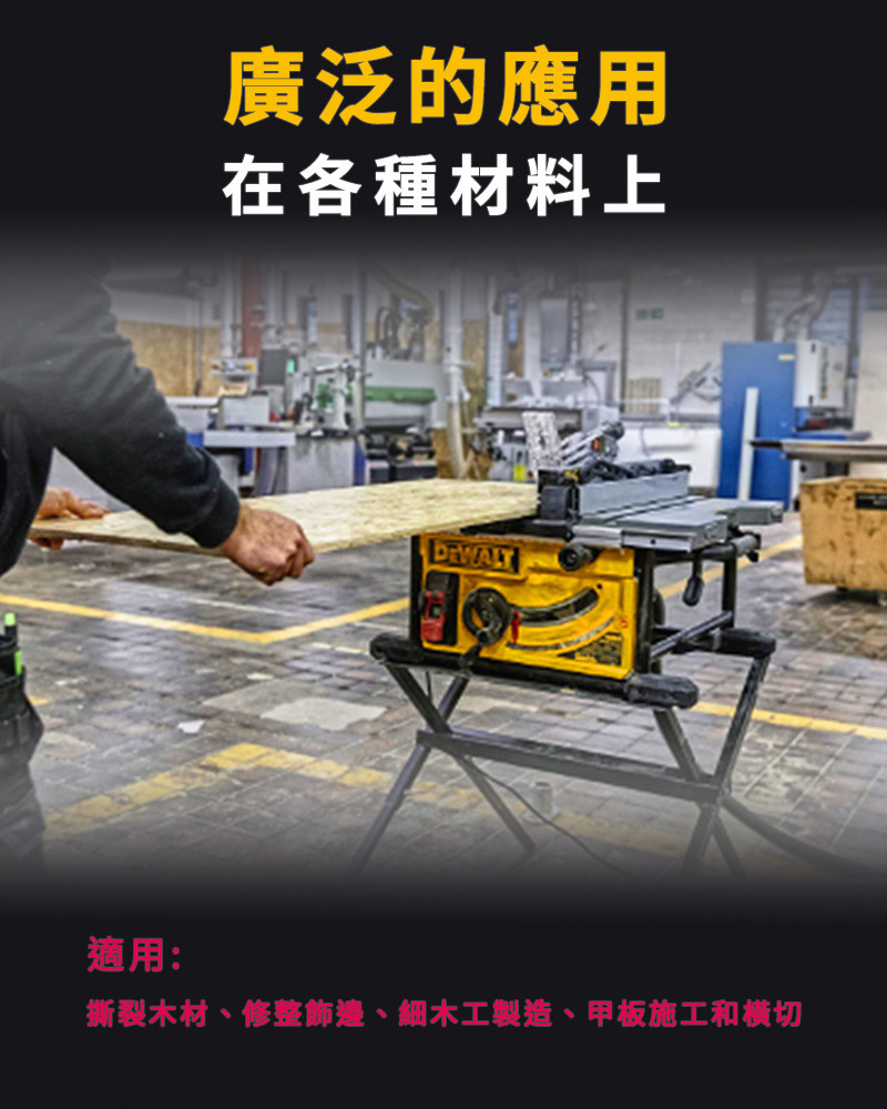 1650W 平台式圓鋸機250mm DWE7492