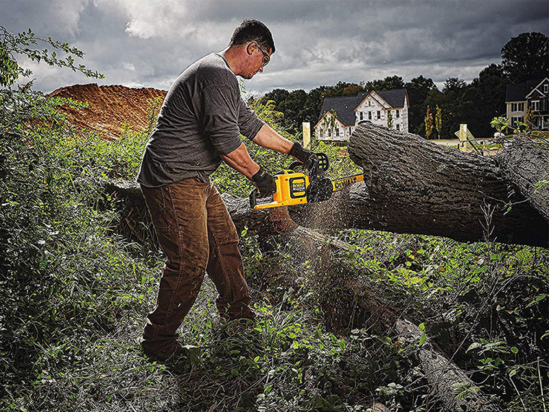 美國 DEWALT 得偉 60V 無碳刷16"鏈鋸機 DCCS670N(空機)