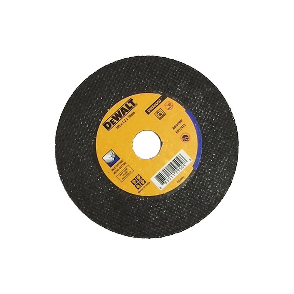 4"不鏽鋼金屬切斷砂輪片 105x16x1.2mm (50入) DWA8060